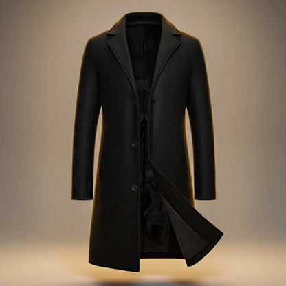 | Peruvia Men’s Organic Cotton Minimal Coat