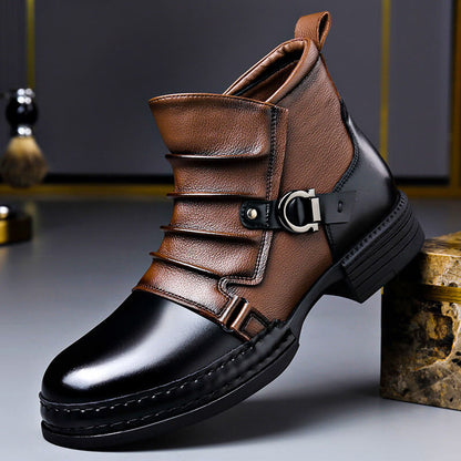 | Lucent Men’s Italian Leather Vintage Boots
