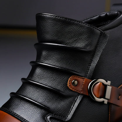 | Lucent Men’s Italian Leather Vintage Boots