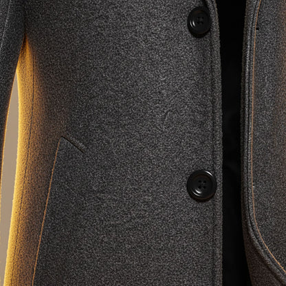 | Peruvia Men’s Organic Cotton Minimal Coat